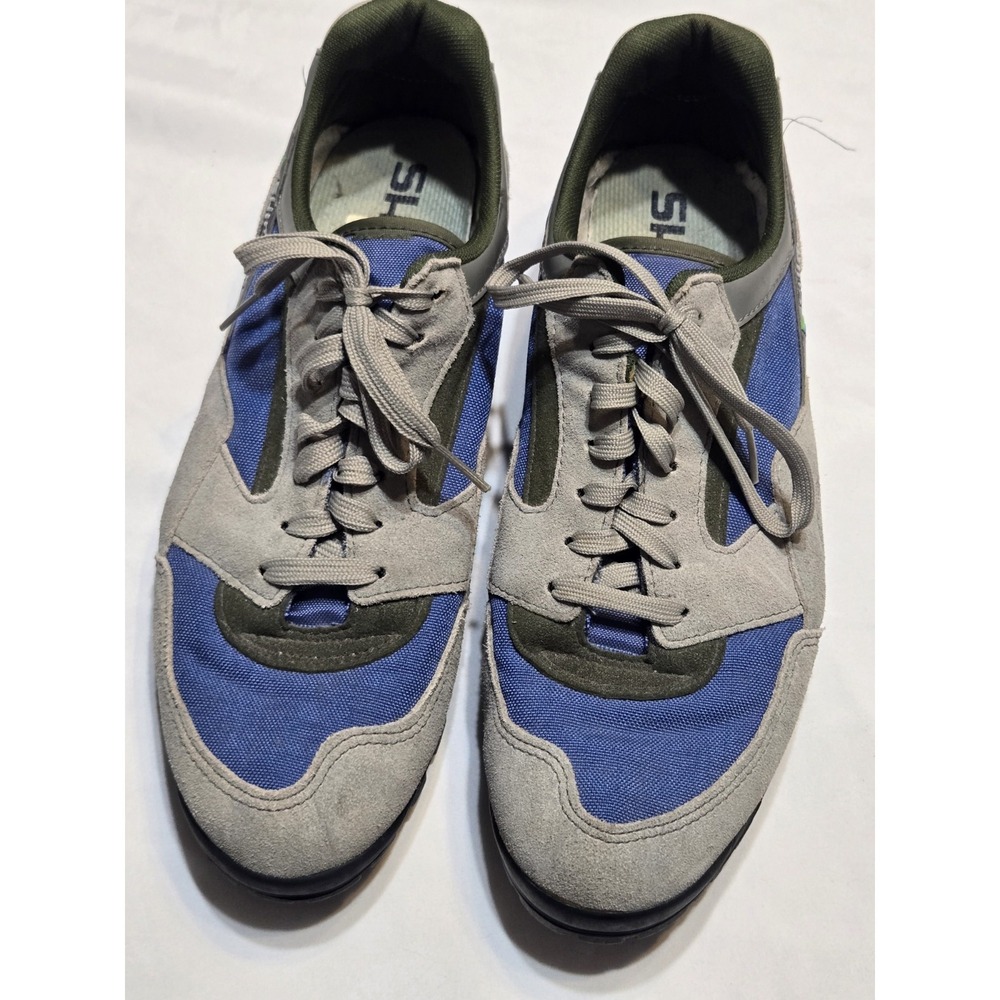 Shimano SH-M031 SPD MTB Cycling Shoes Gray Blue Men's EU 45 US 10 Vintage
